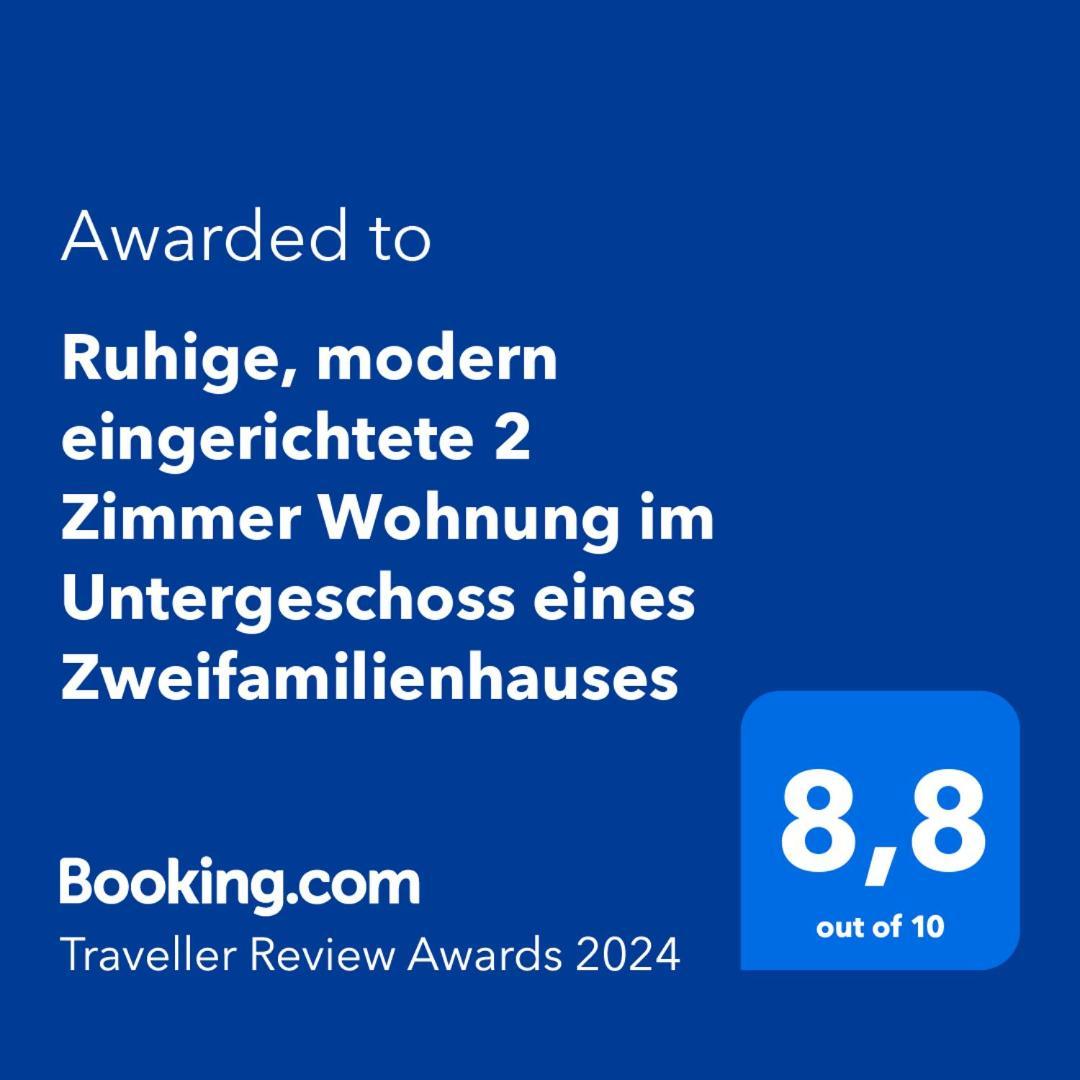 Ruhige, Modern Eingerichtete 2 Zimmer Wohnung Im Untergeschoss Eines Zweifamilienhauses Hildrizhausen Εξωτερικό φωτογραφία